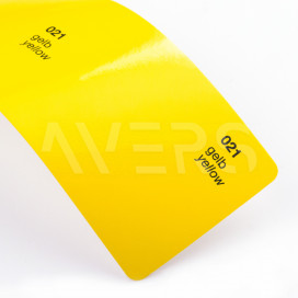 Жовтий глянцевий Oracal 751С 021, автомобільна самоклеюча плівка
