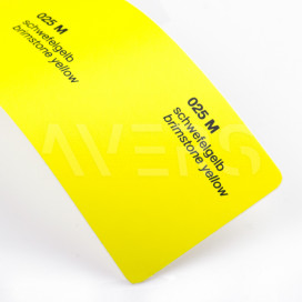 Сірчано-жовтий матовий Oracal 641 025, плотерна самоклеюча плівка