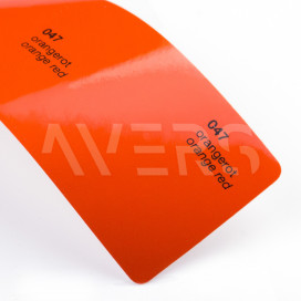 Оранжево-красный глянцевый Oracal 641 047, плоттерная самоклеящаяся пленка
