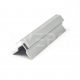 Профіль алюмінієвий анод для зовнішнього кута 3 мм ламель 5,8 м