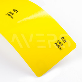 Жовтий глянцевий Oracal 8300 21, вітражна самоклеюча плівка