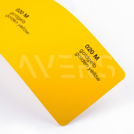 Золотисто-жовтий матовий Oracal 641 020, плотерна самоклеюча плівка