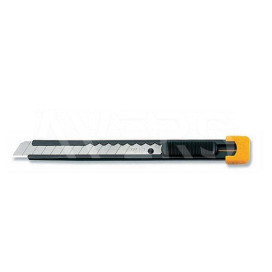 OLFA S ніж із висувним лезом у металевому корпусі, 9 мм