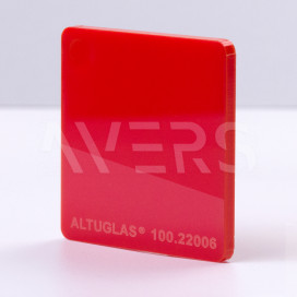 Червоний 100.22006, 3 мм ALTUGLAS акрил листовий