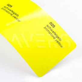 Сірчано-жовтий глянцевий Oracal 8300 25, вітражна самоклеюча плівка