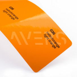 Светло-оранжевый глянцевый Oracal 641 036, плоттерная самоклеящаяся пленка