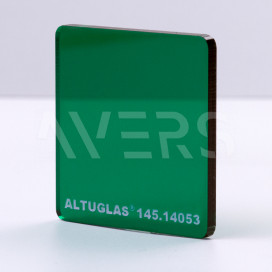 Зелений сатин 145.14053, 3 мм ALTUGLAS акрил листовий