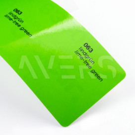 Липово-зелений глянцевий Oracal 8300 63, вітражна самоклеюча плівка