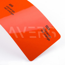 Красно-оранжевый глянцевый Oracal 751С 033, автомобильная самоклеящаяся пленка