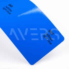 Світло-блакитний глянцевий Oracal 751С 053, автомобільна самоклеюча плівка