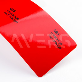 Червоно-помаранчевий глянцевий Oracal 8300 33, вітражна самоклеюча плівка