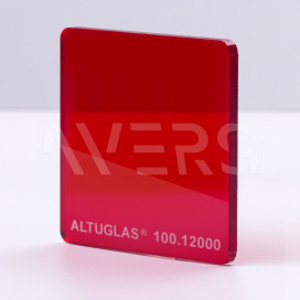 Червоний вітражний 100.12000, 3 мм ALTUGLAS акрил листовий