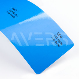 Блакитний глянцевий Oracal 8300 56, вітражна самоклеюча плівка