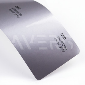 Серебряно-серый глянцевый Oracal 651 090, плоттерная самоклеящаяся пленка