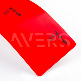 Червоний Oracal 6510 39, флуоресцентна самоклеюча плівка