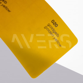Золотисто-жовтий матовий Oracal 8500 020, світлорозсіювальна самоклеюча плівка