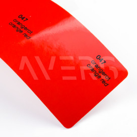 Помаранчево-червоний глянцевий Oracal 8300 47, вітражна самоклеюча плівка