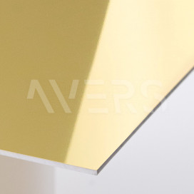 Золото зеркальное OCTOPLAN полистирол листовой, 2 мм