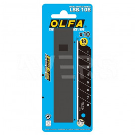OLFA LBB-10B лезо сегментне, набір 10 штук