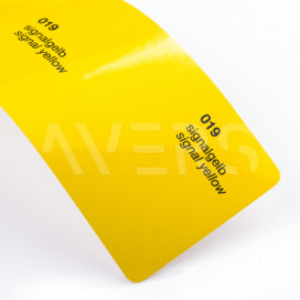 Яскраво-жовтий глянцевий Oracal 751С 019, автомобільна самоклеюча плівка