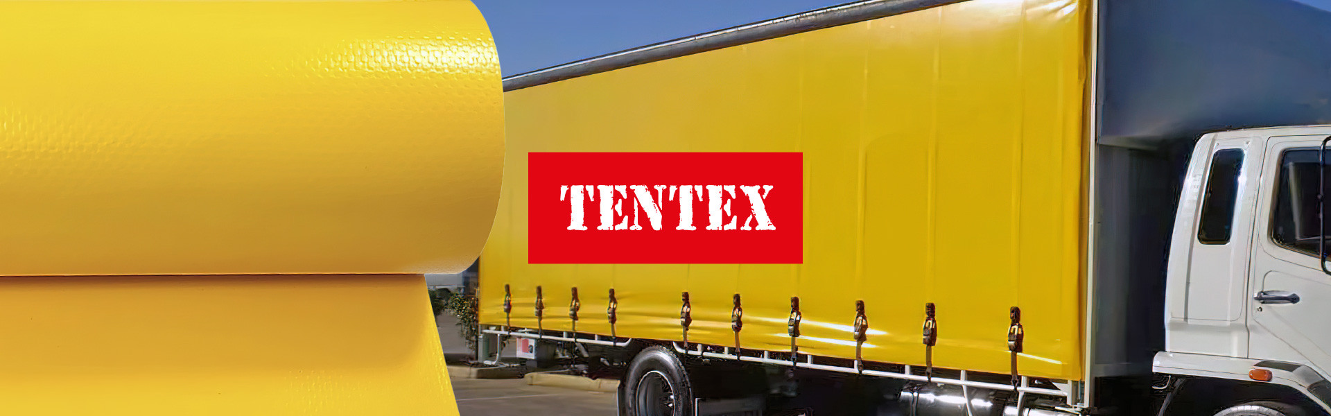 Жовта тентова тканина TENTEX 650 г/м.кв – 3,65 $ за м.кв
