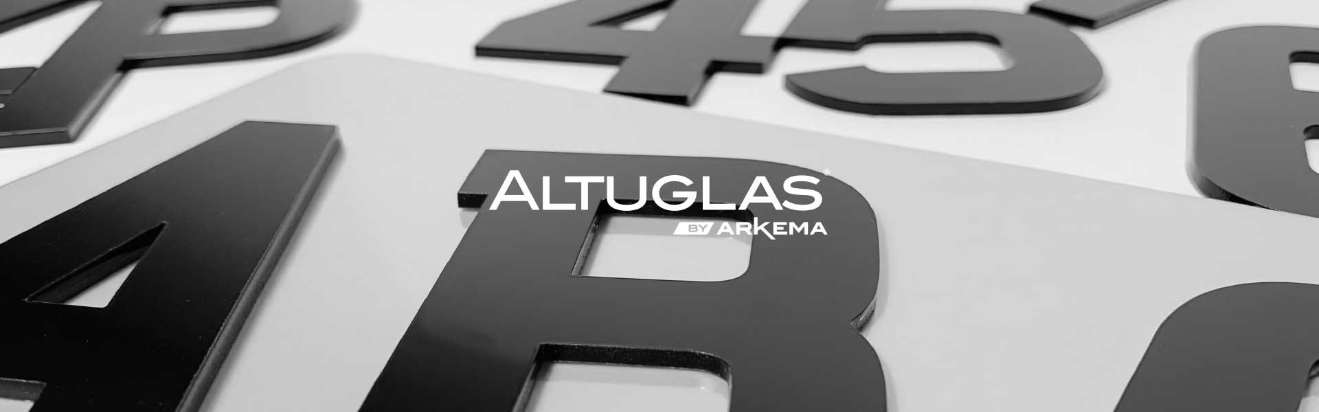 Чорний акрил ALTUGLAS 3 мм – 27,16 € за м.кв